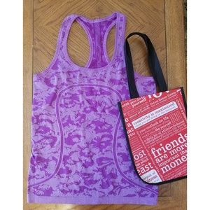 Lulu Purple Swiftly Tank